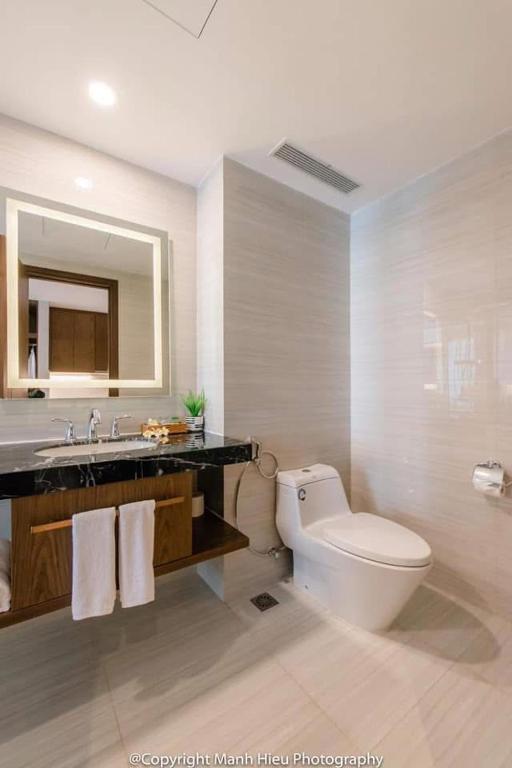 Phòng tắm tại Apec Sea View Cham Bay Mũi Né