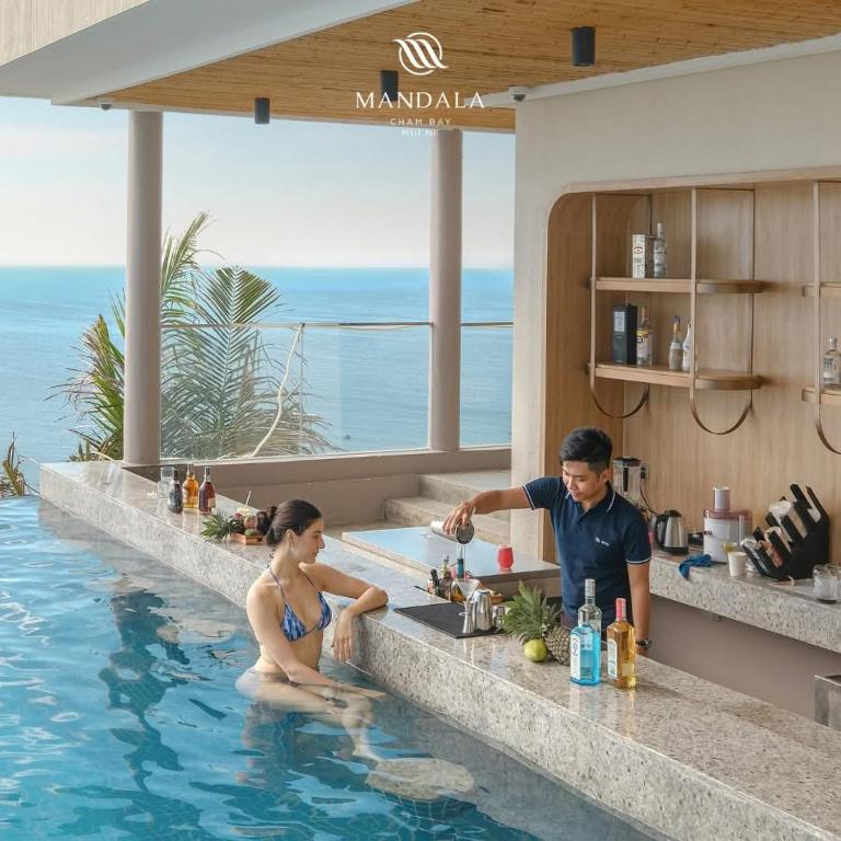 Hồ bơi trong/gần Apec Sea View Cham Bay Mũi Né