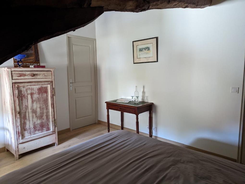 Posteľ alebo postele v izbe v ubytovaní Un Jardin Secret