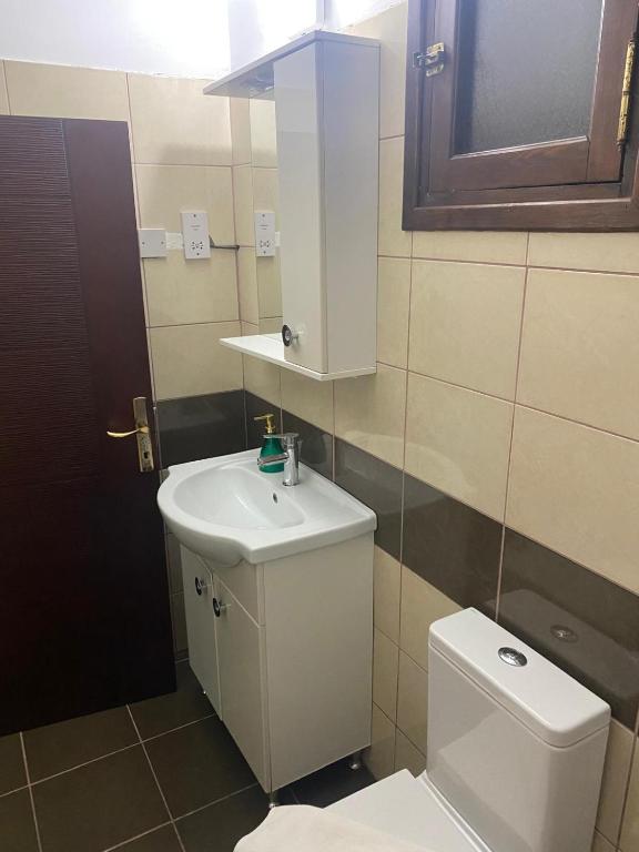 Koupelna v ubytování Betul Guest House