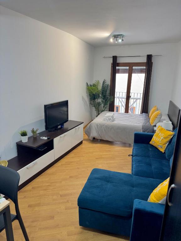 Postel nebo postele na pokoji v ubytování Wave Apartments