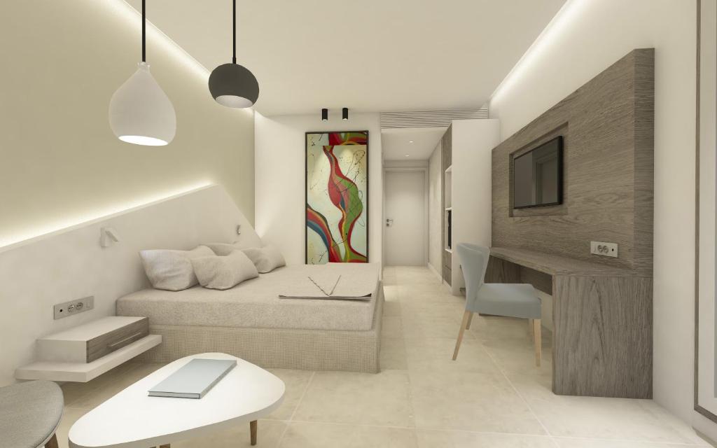 Posezení v ubytování Kassandra Bay Resort, Suites & Spa