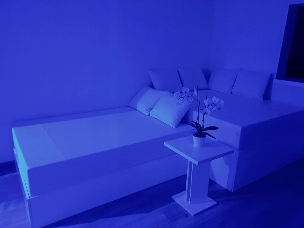 Część wypoczynkowa w obiekcie Jacuzzi and Pool Apartments