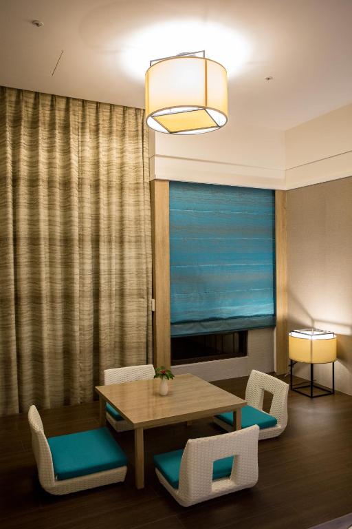 Posezení v ubytování Fullon Hotel Fulong