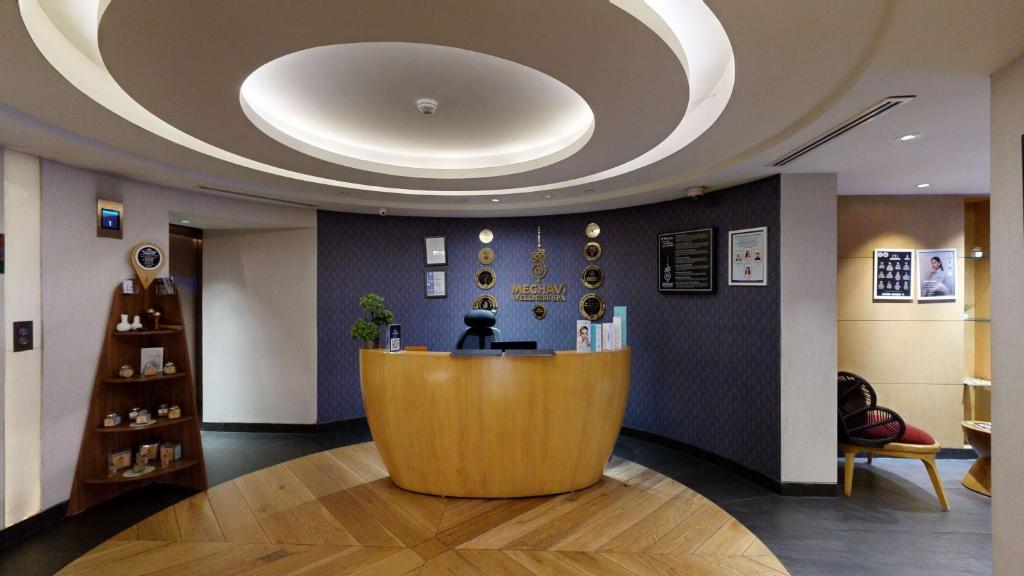 Vstupní hala nebo recepce v ubytování Radisson Blu Faridabad