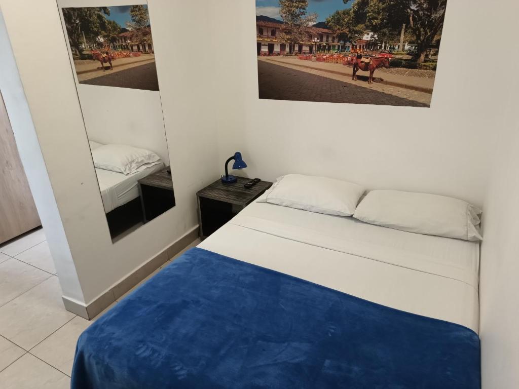 Postel nebo postele na pokoji v ubytování Air Guest House