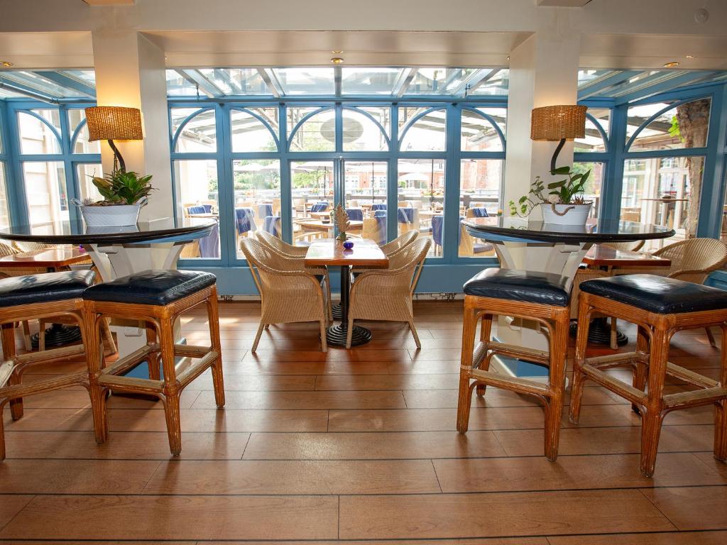 Posezení v ubytování Bergström Hotel Lüneburg