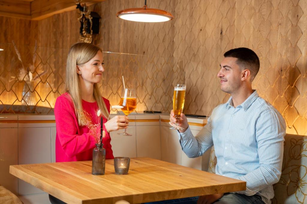 Nápoje v ubytování Wellnesshotel Sonnenhof & Sonnhalde