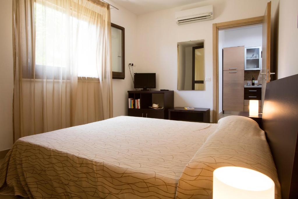 Letto o letti in una camera di Il Borgo Del Principino