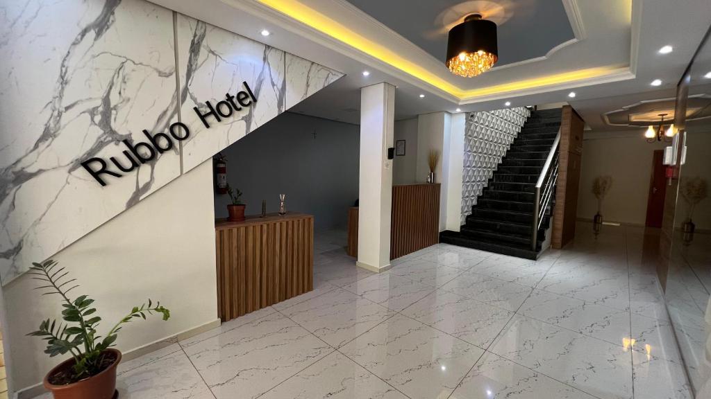 Vstupní hala nebo recepce v ubytování RUBBO HOTEL