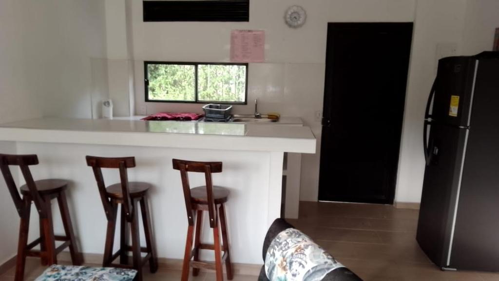 Kuchyň nebo kuchyňský kout v ubytování Casa Vacacional para Hasta 7 Personas