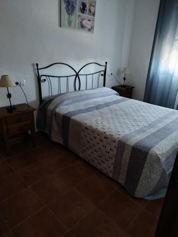 Posteľ alebo postele v izbe v ubytovaní Chalet Roche Majadales