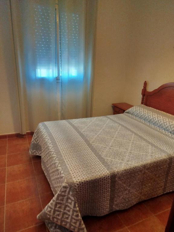 Posteľ alebo postele v izbe v ubytovaní Chalet Roche Majadales
