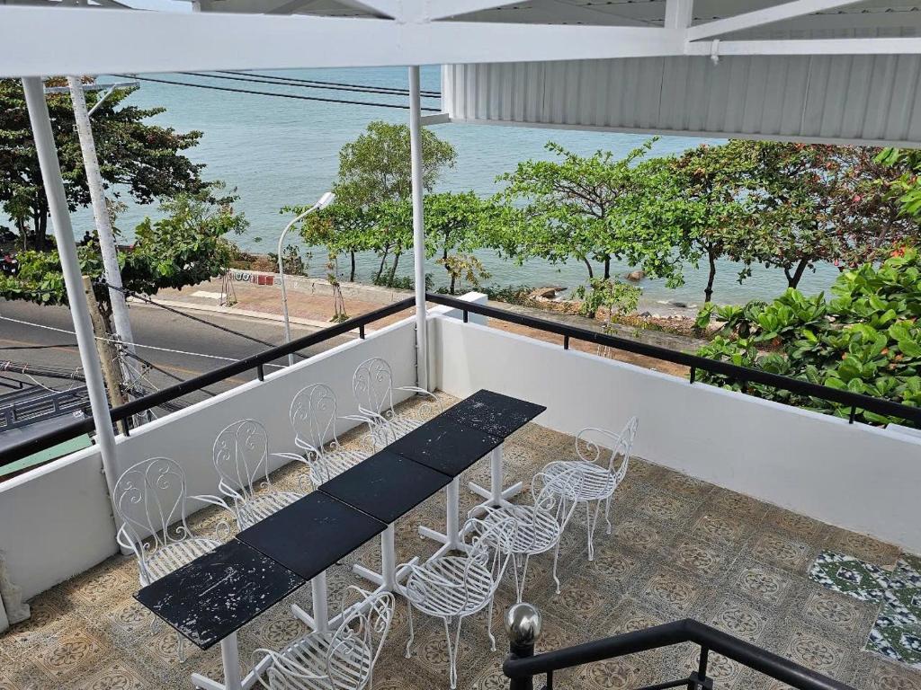Balkón nebo terasa v ubytování Vung Tau Villa mini sát biển - Gitico Homestay