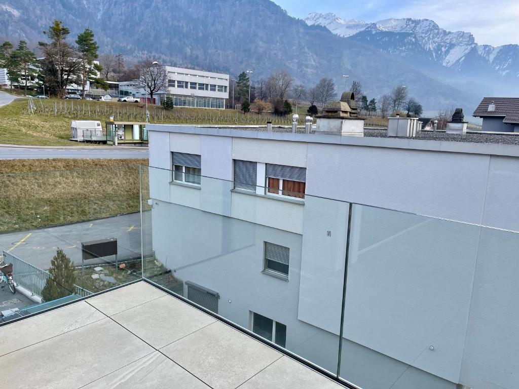 Nespecifikovaný výhled na hory nebo výhled na hory při pohledu z apartmánu