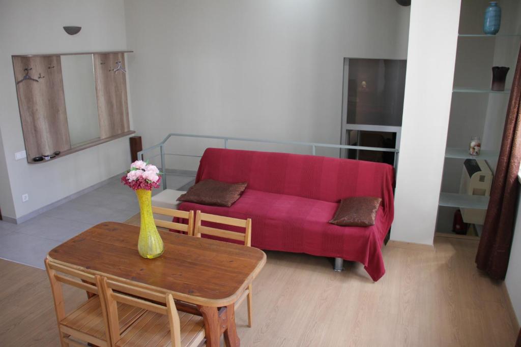Posezení v ubytování Sololaki 7 Guest House