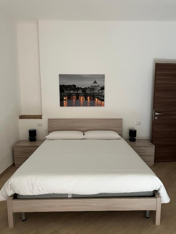 Postel nebo postele na pokoji v ubytování Livia's Home