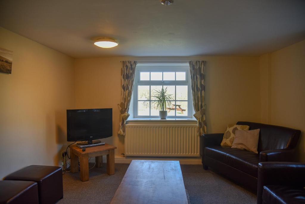 TV a/nebo společenská místnost v ubytování Ingleton Hostel