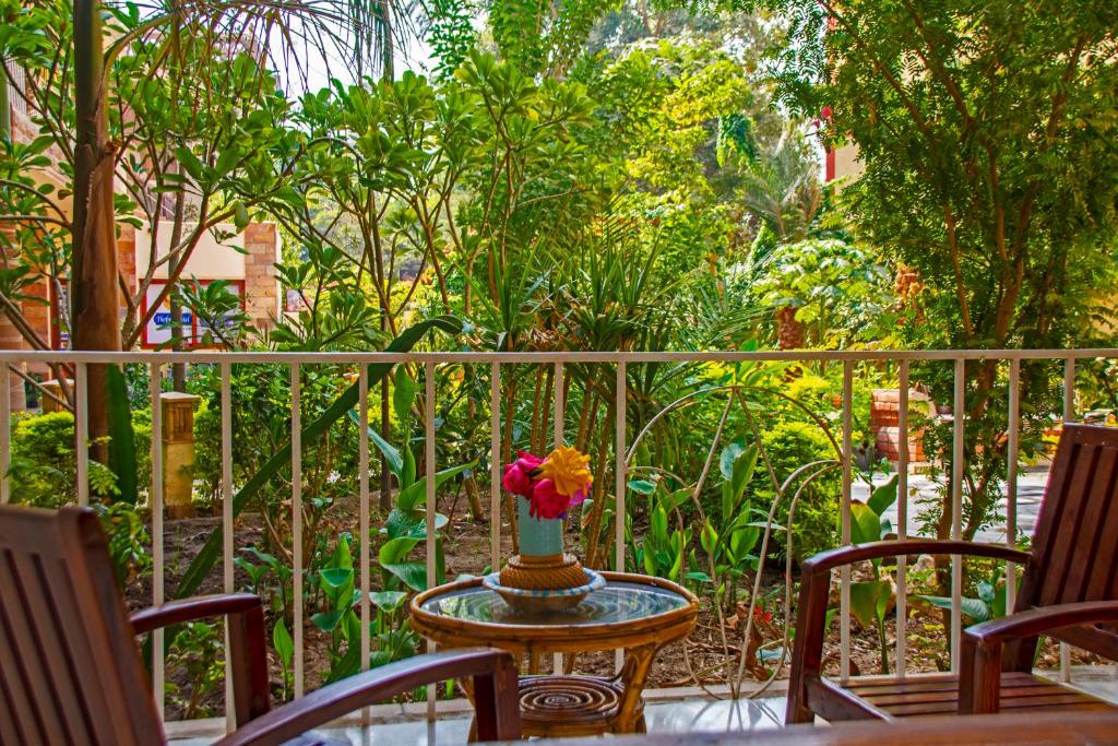 Zahrada ubytování Thebes Hotel