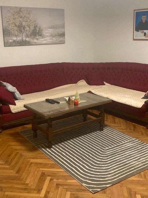 Posezení v ubytování Nevade apartman