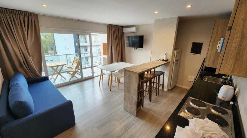 TV a/nebo společenská místnost v ubytování Centro Pinamar 2 Ambientes A Estrenar