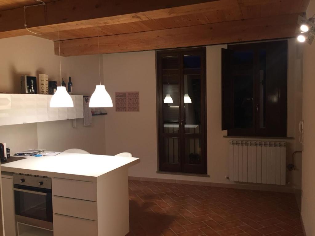 Kuchyňa alebo kuchynka v ubytovaní Il Borghetto Medievale suite