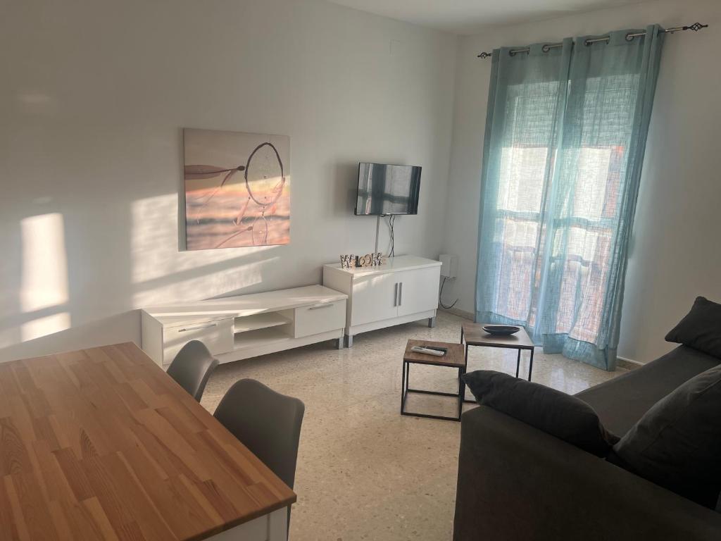 Posezení v ubytování Apartamentos Ortega