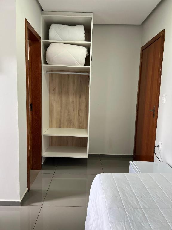 Postel nebo postele na pokoji v ubytování RUBBO HOTEL