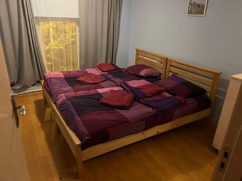 Postel nebo postele na pokoji v ubytování Galaxy Hostel