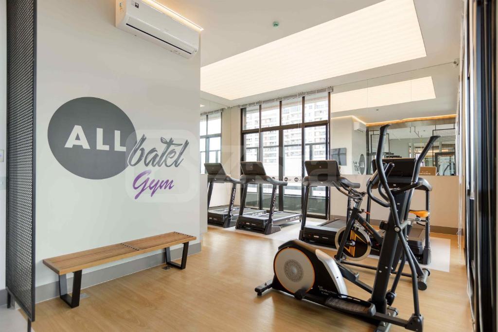 Fitness centrum a/nebo fitness zařízení v ubytování ZStay - Studios in the Heart of Batel Curitiba