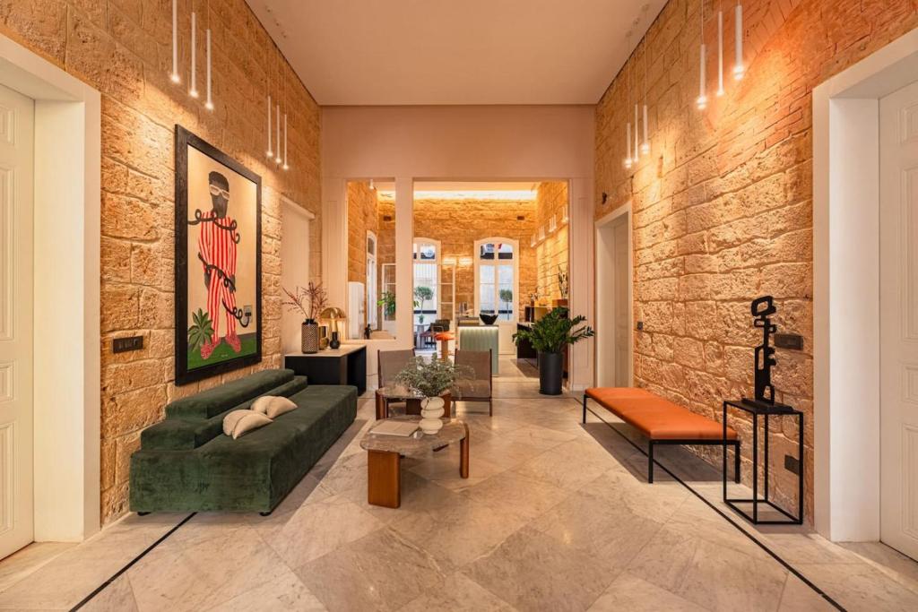 Posezení v ubytování Canvas Boutique Hotel
