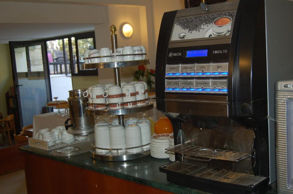 Kuchyň nebo kuchyňský kout v ubytování Hotel Brig