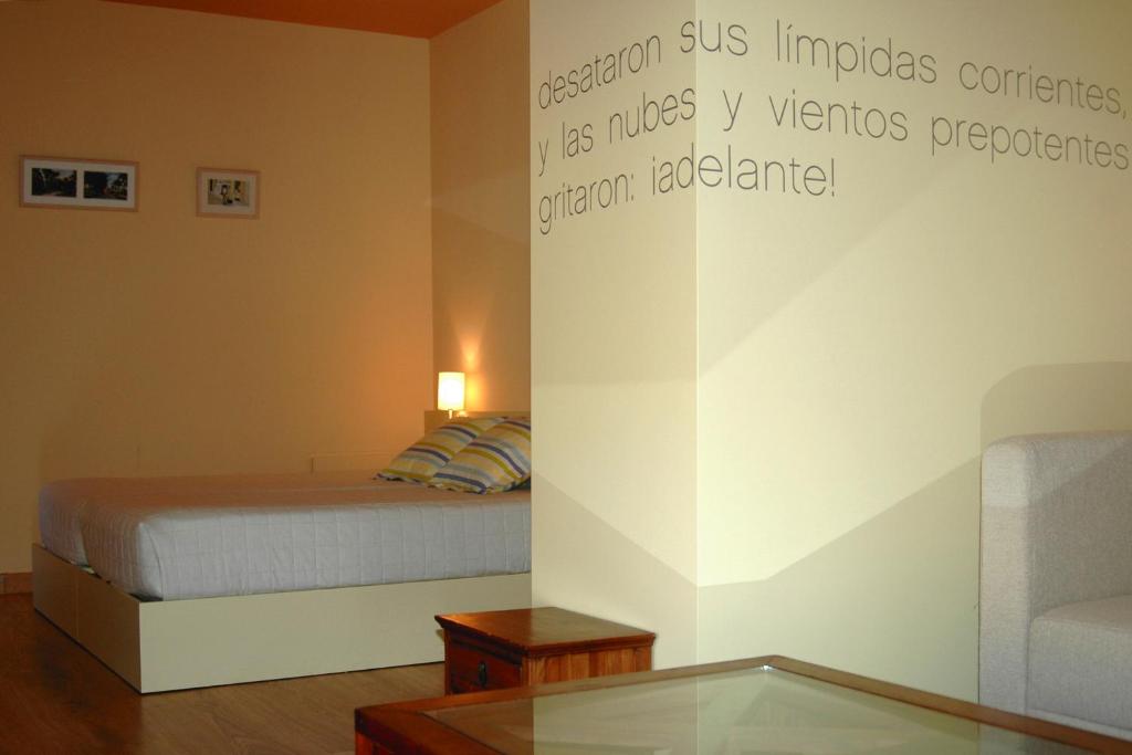 Posteľ alebo postele v izbe v ubytovaní Casa Rural Señores de Cuba