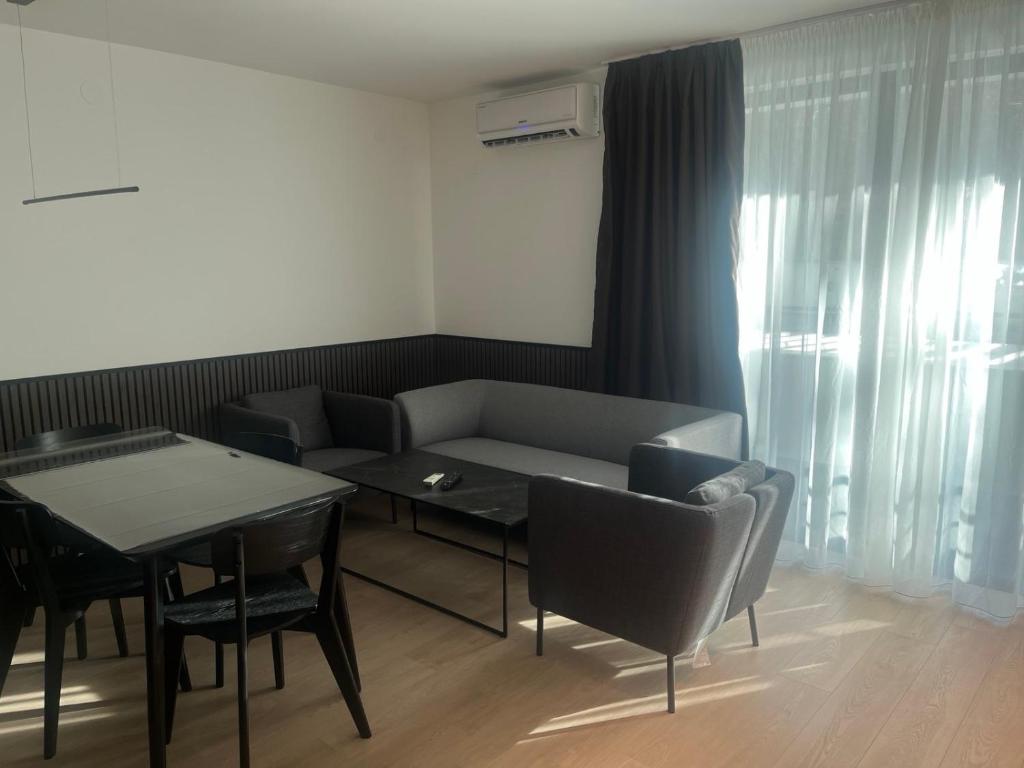 Posezení v ubytování SPA Apartments Perun