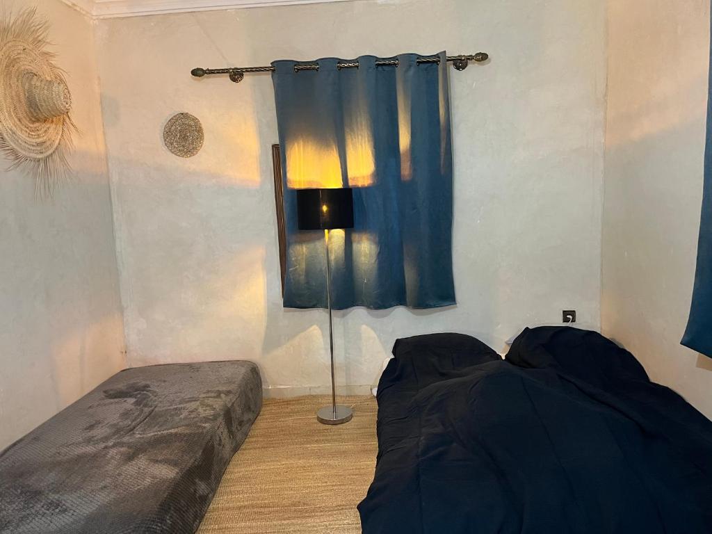 Postel nebo postele na pokoji v ubytování Superides Camp