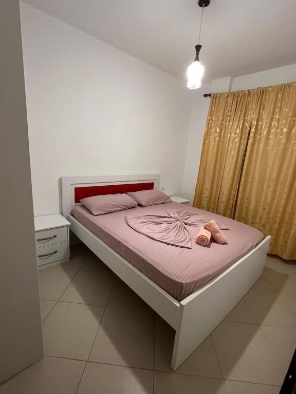 Postel nebo postele na pokoji v ubytování Sea flavor