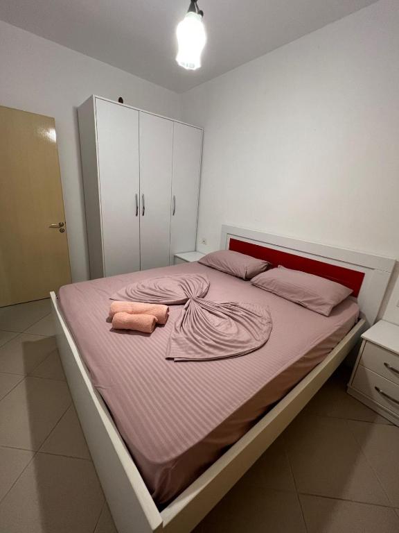 Postel nebo postele na pokoji v ubytování Sea flavor