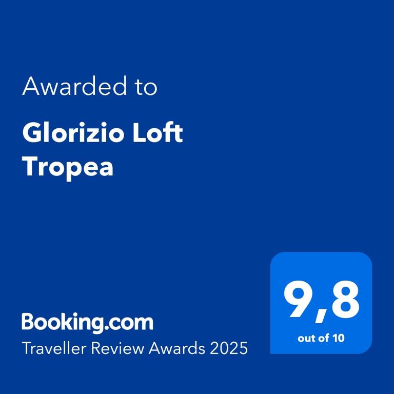 Certyfikat, podpis lub inny dokument wystawiony w obiekcie Glorizio Loft Tropea