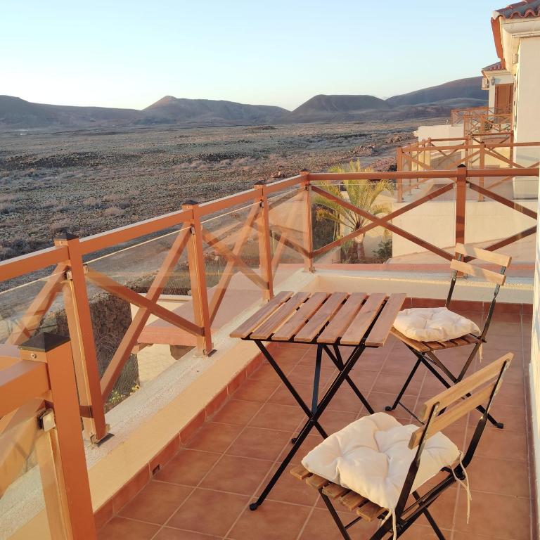 casa Armonía frente a los volcanes