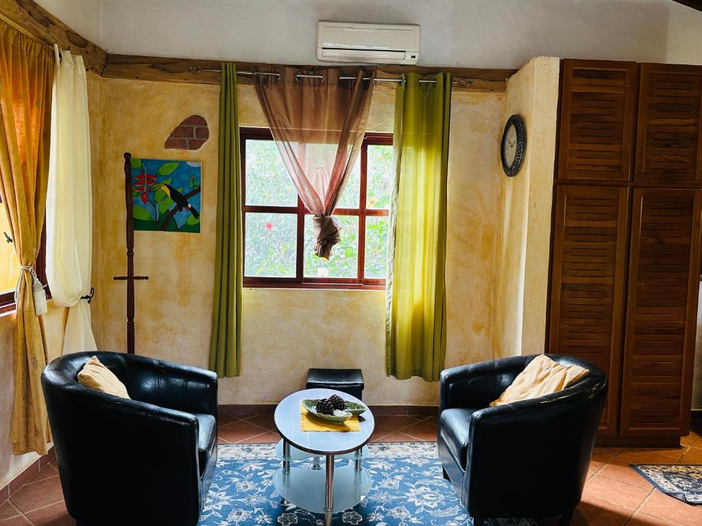 Posezení v ubytování Hacienda Sassenberg