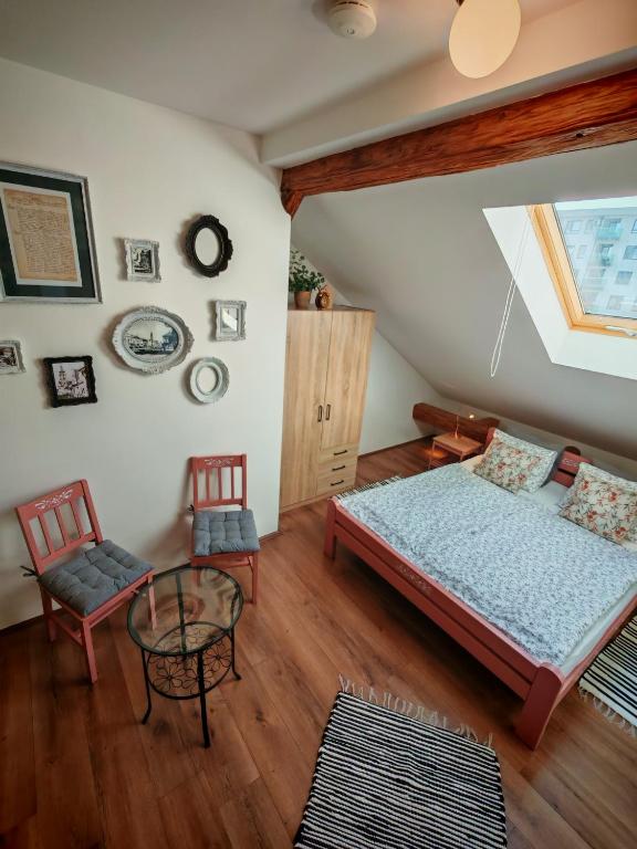 Voodi või voodid majutusasutuse Guest House Relić toas