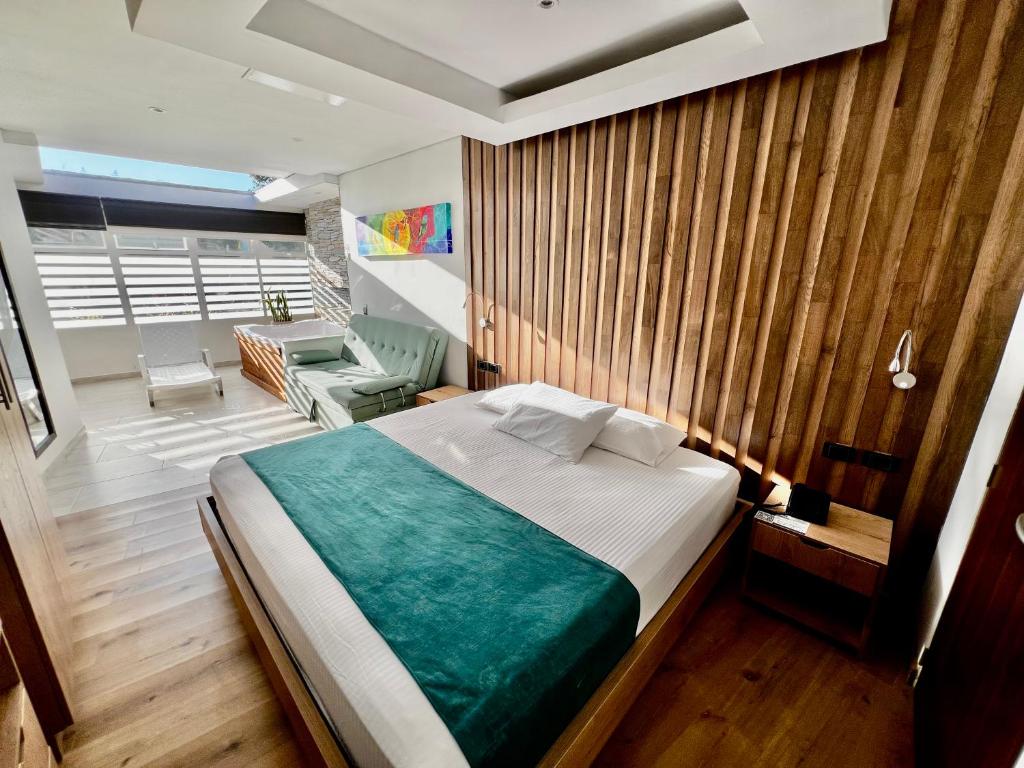 Postel nebo postele na pokoji v ubytování Hotel Toscana Oriente