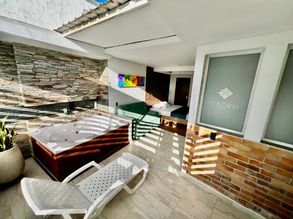 Balkón nebo terasa v ubytování Hotel Toscana Oriente