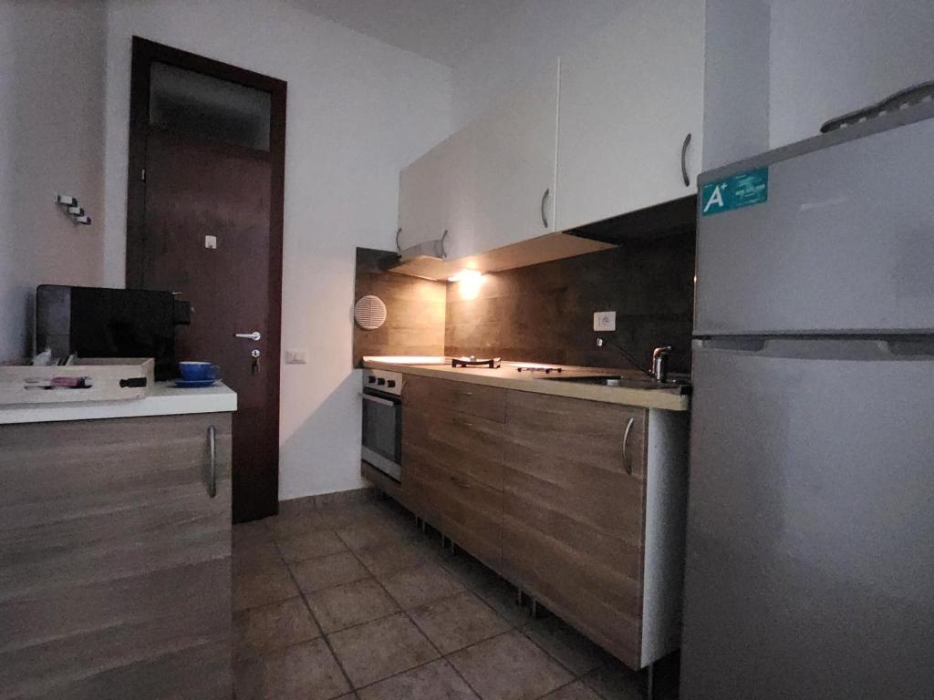 Kuchyň nebo kuchyňský kout v ubytování Al civico 10