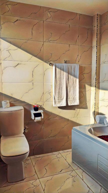 Posezení v ubytování Pyramids Crypt Hotel