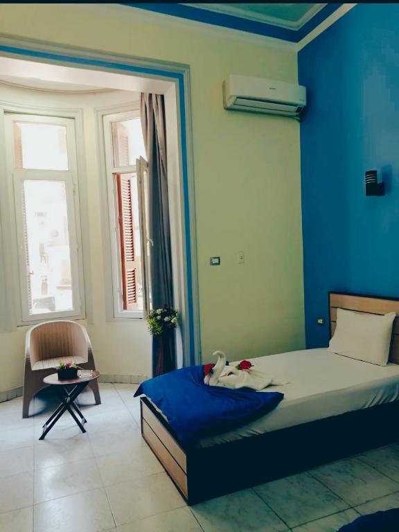 Postel nebo postele na pokoji v ubytování Hostgram Hotel