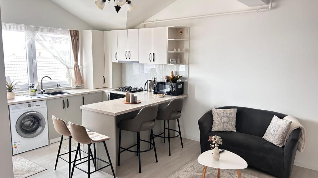 Η κουζίνα ή μικρή κουζίνα στο DURU luxury property