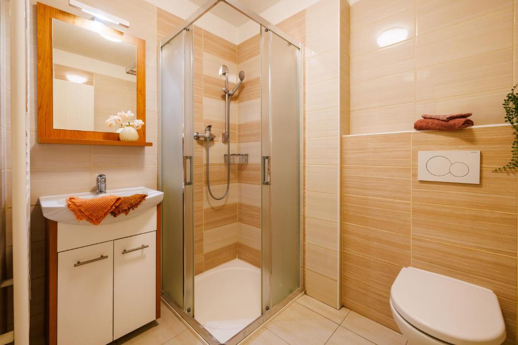 Vannituba majutusasutuses Hotel U Nádraží