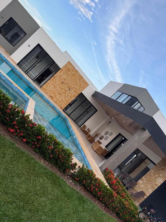 Πισίνα στο ή κοντά στο Quinta La Bonita Restrepo-Meta