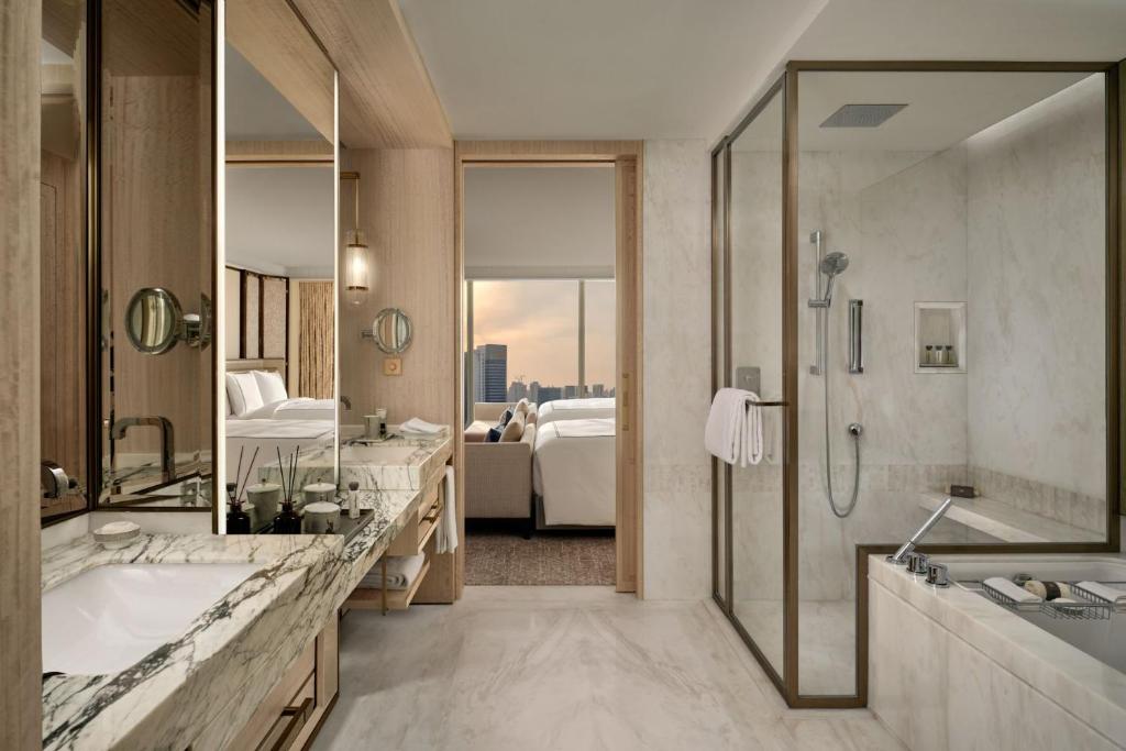 Ein Badezimmer in der Unterkunft Marina Bay Sands
